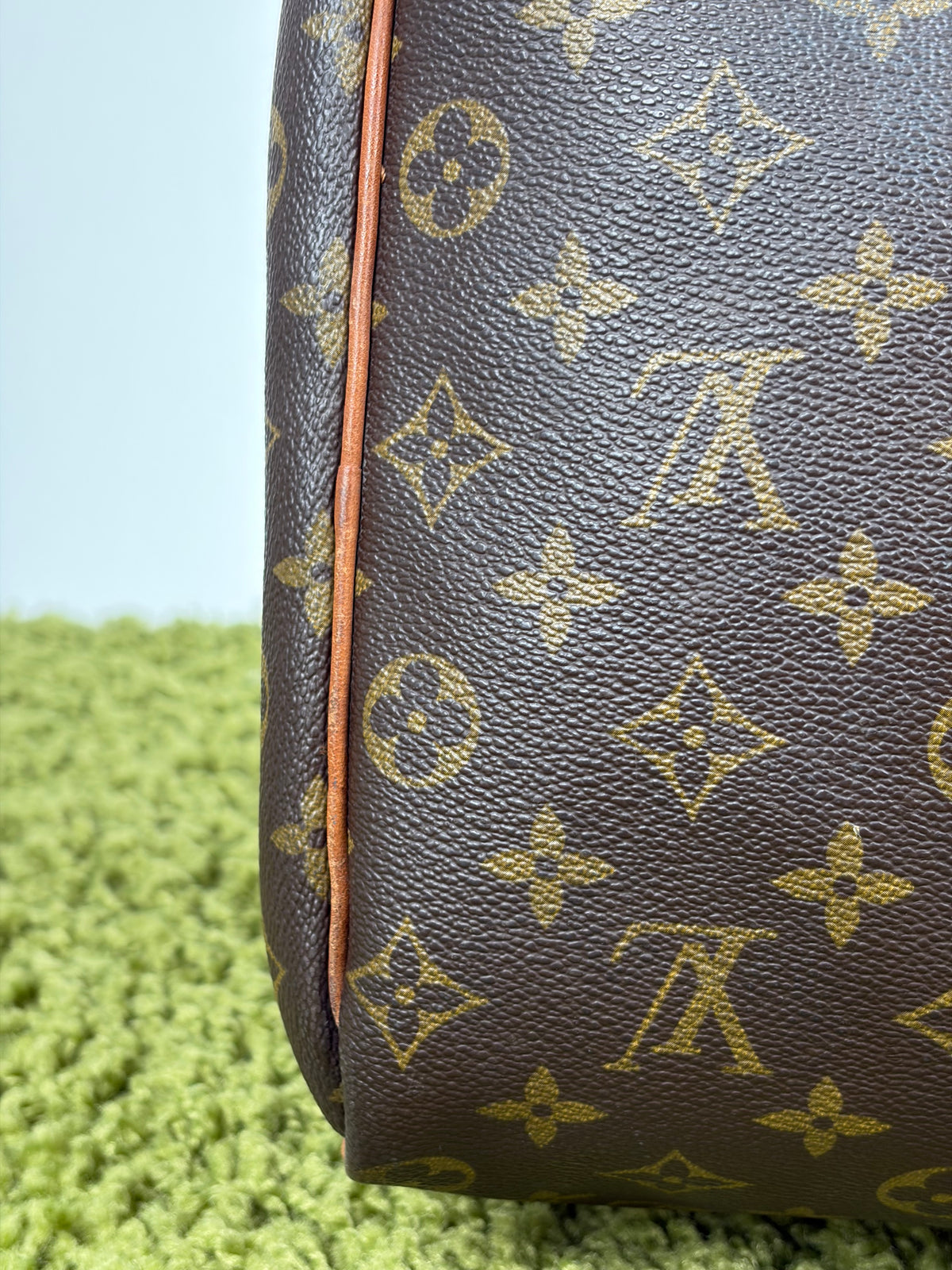Borsone da viaggio Keepal Louis Vuitton Marrone