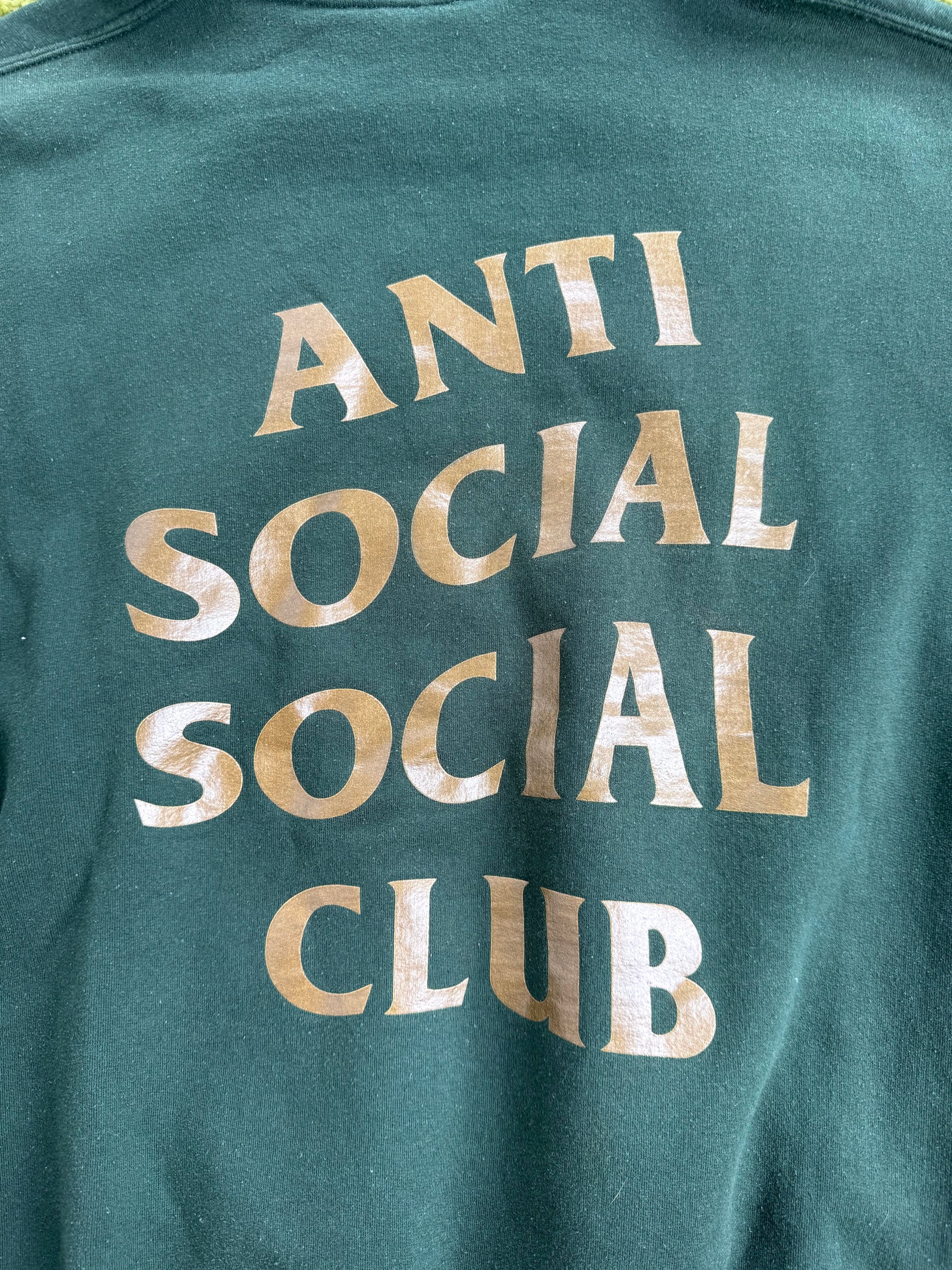 Felpa Anti Social Social Club Verde XL