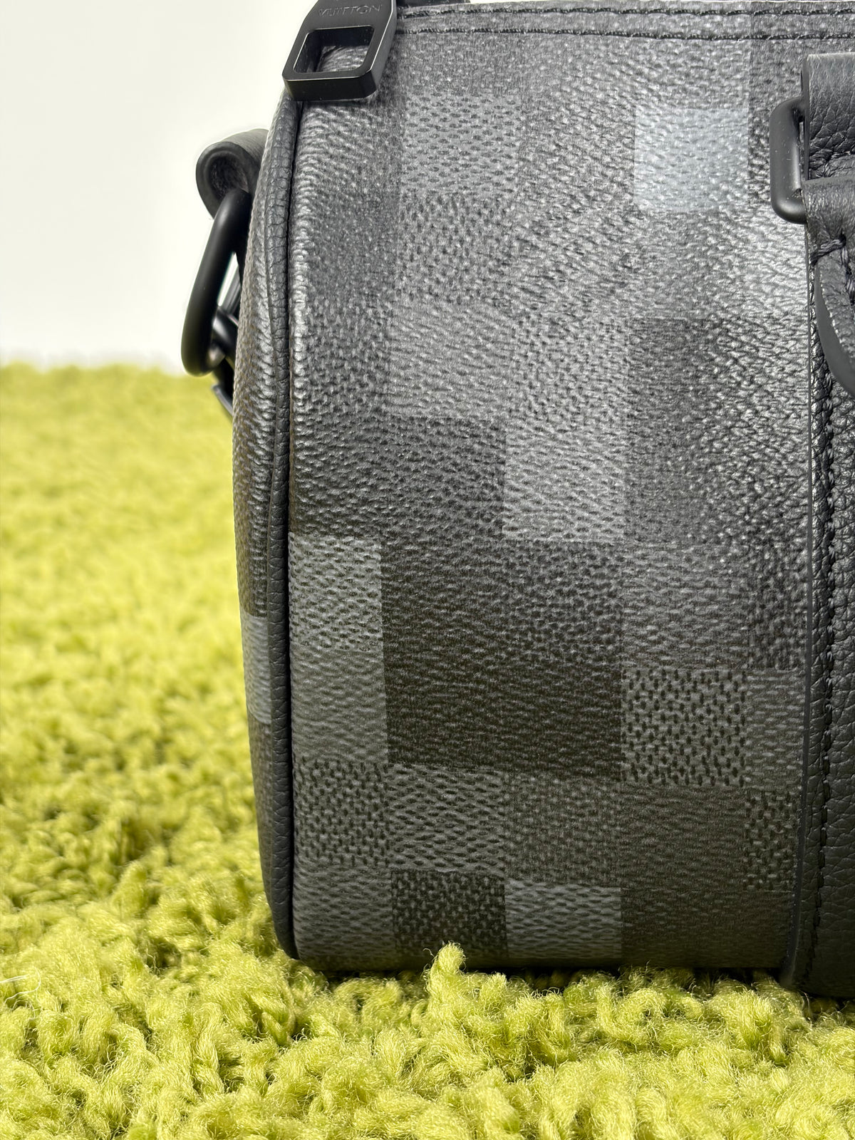 Borsa Louis Vuitton Keepall Bandoulière 25 Nera