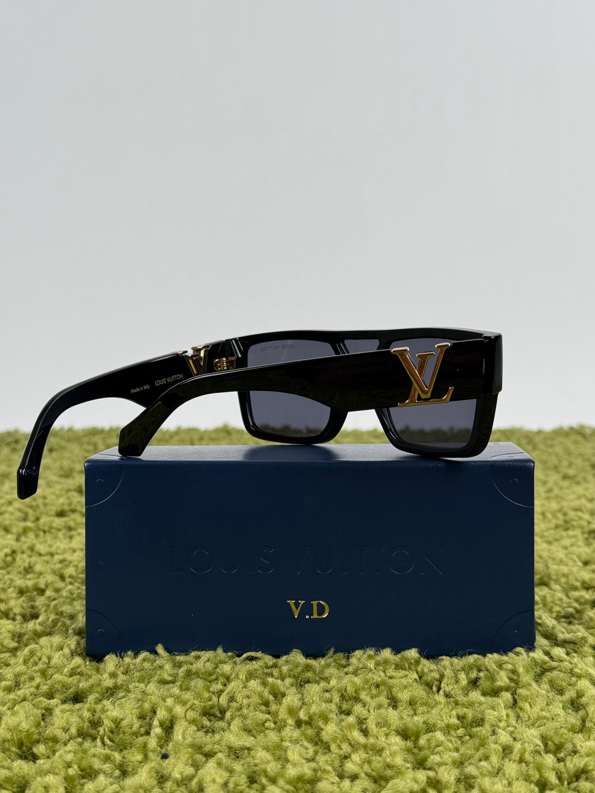 Occhiali da sole clash Louis Vuitton Neri