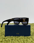 Occhiali da sole clash Louis Vuitton Neri
