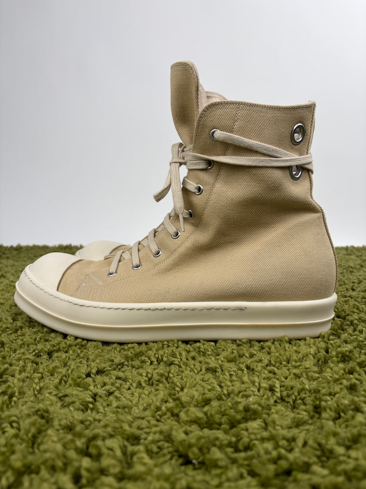 Rick Owens Ramones DRKSHDW  Beige 46