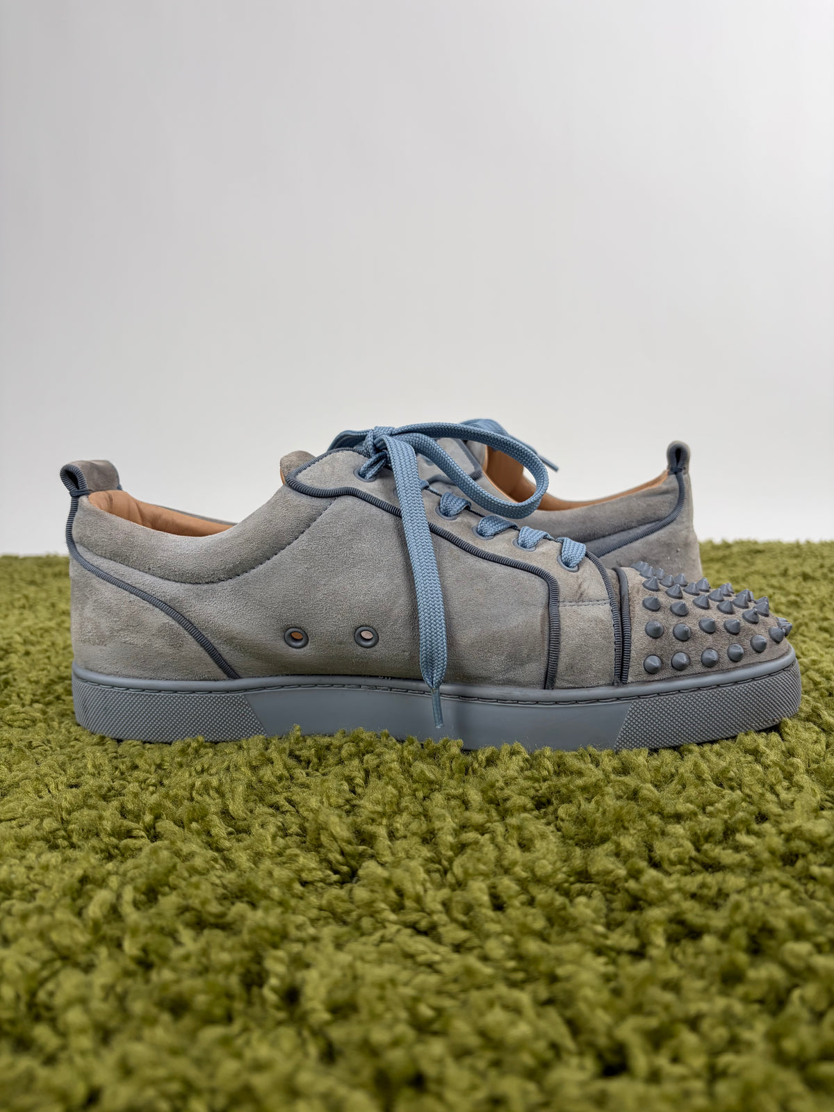 Christian Louboutin Spikes Azzurro 45