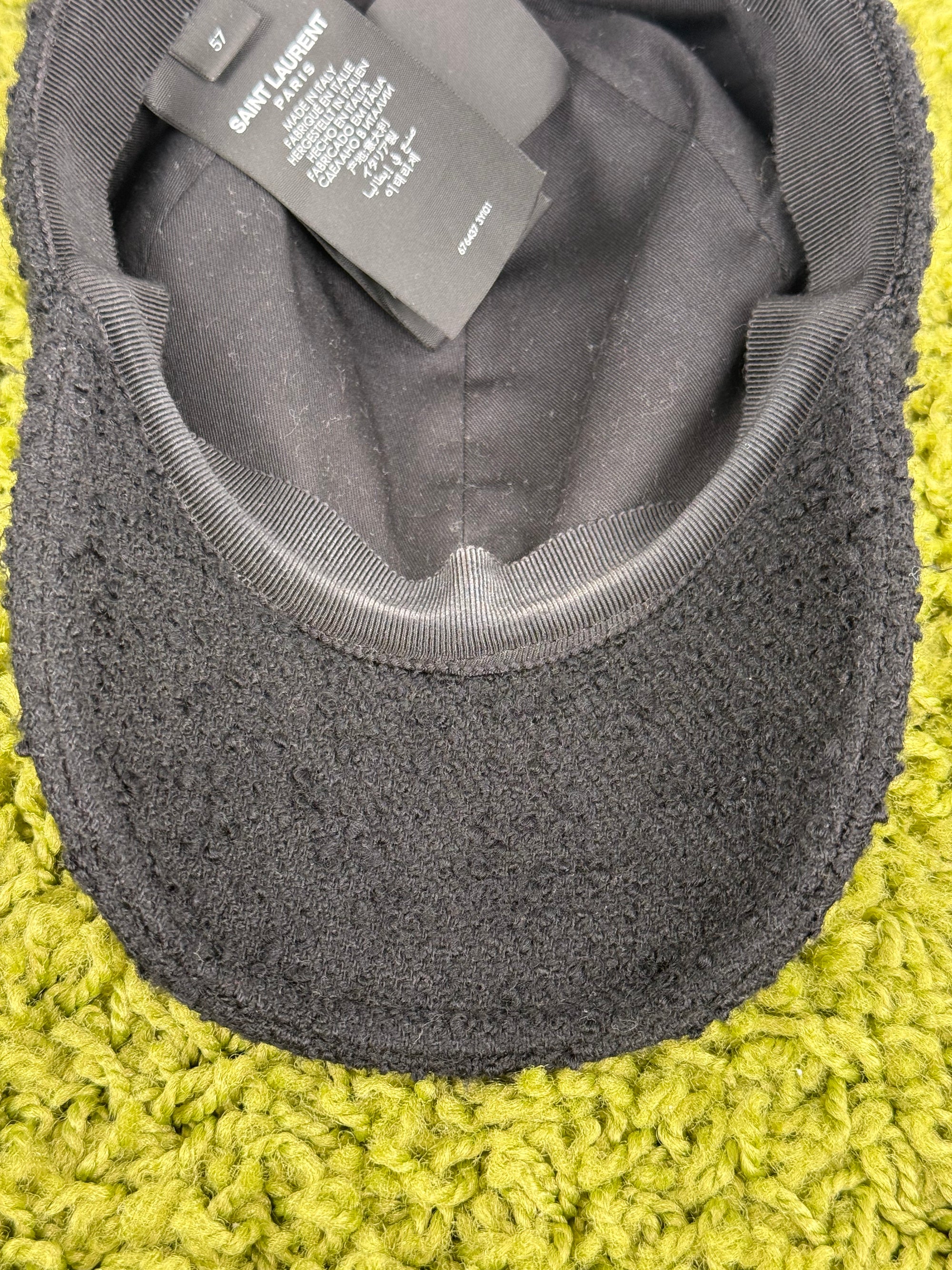 Cappello Saint Laurent Nero 57