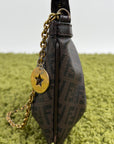 Borsa Fendi Baguette in tela Marrone