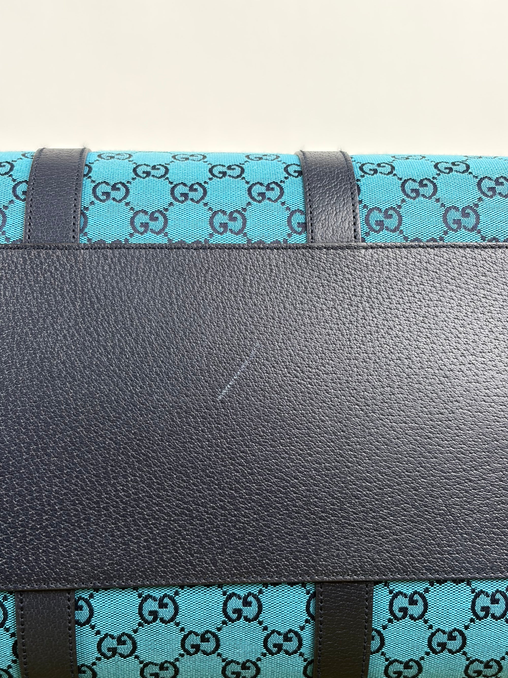Borsone Gucci azzurro