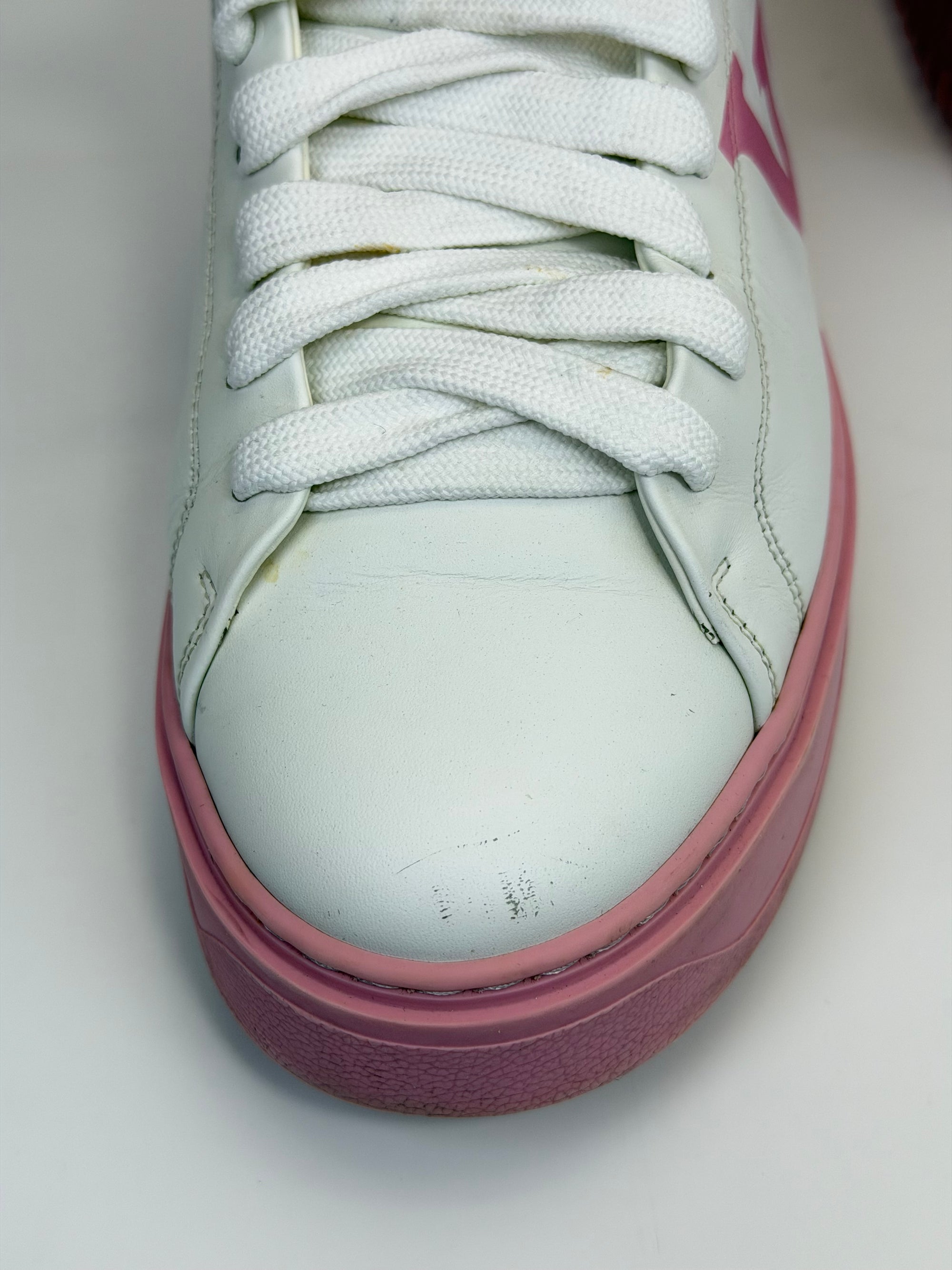 Louis Vuitton Size 39.5 bianche e rosa