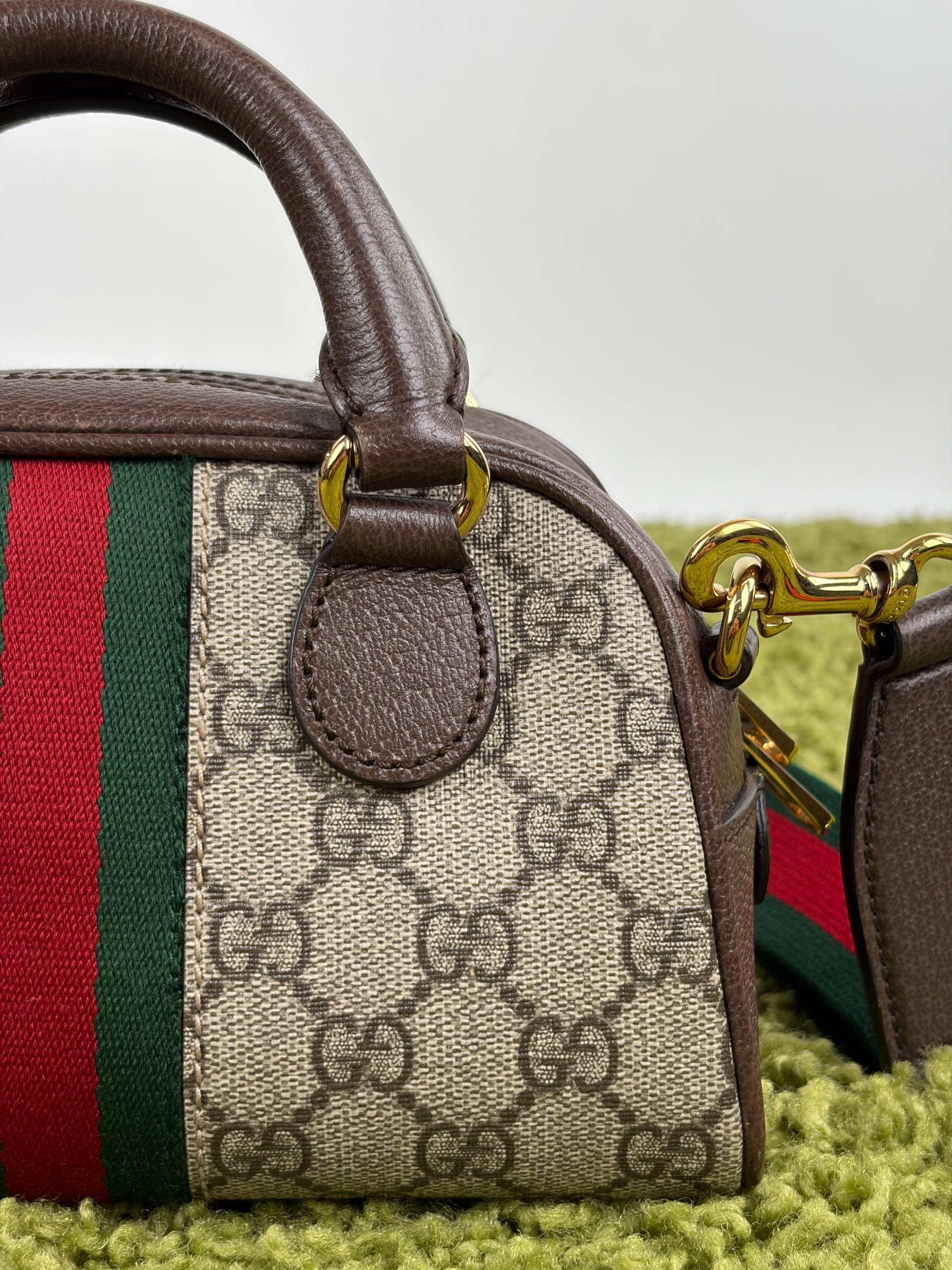 Borsa Gucci marrone beige e marrone
