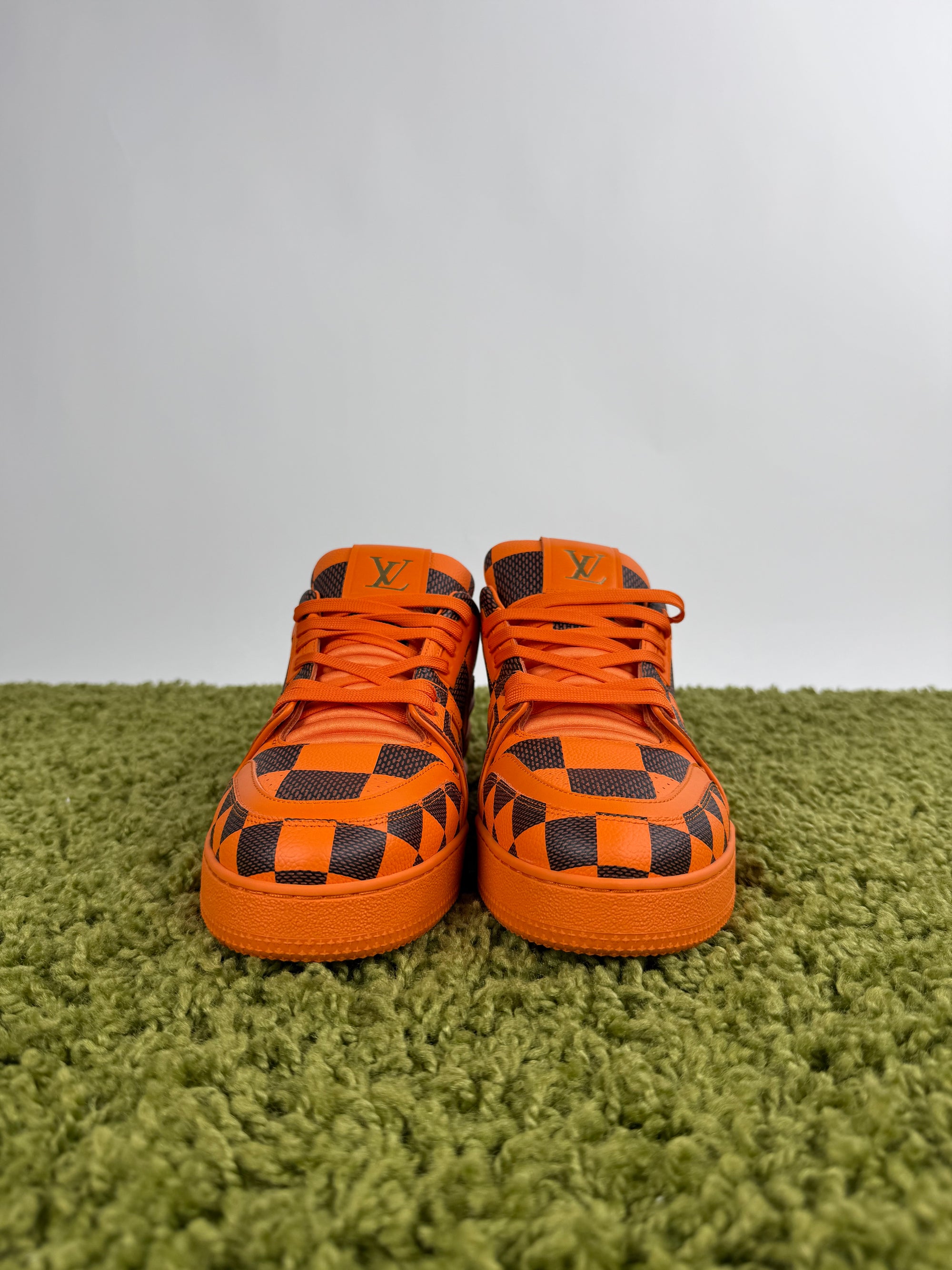 Louis Vuitton Trainer Arancione 7