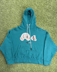 Felpa Palm Angels Teddy Bear Verde XL