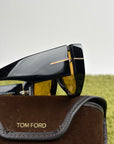Occhiali da sole TOM FORD  Neri con lenti Gialle