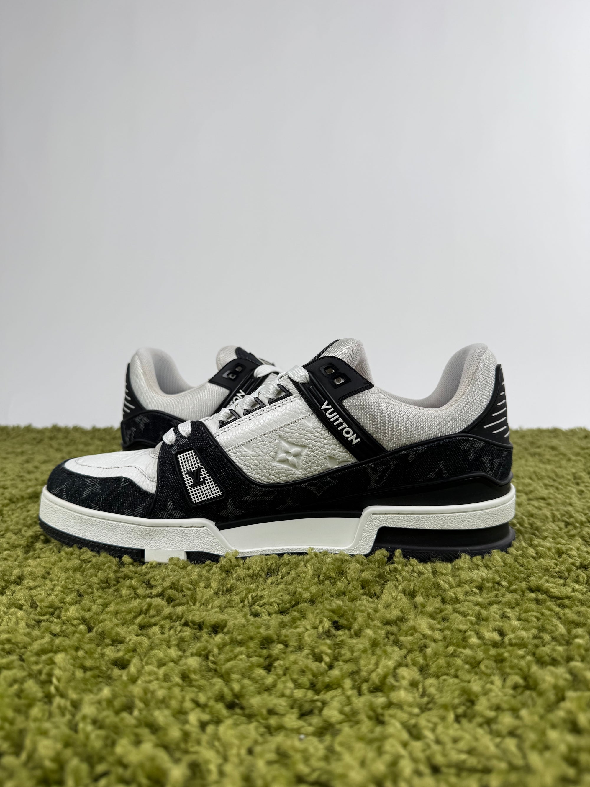 Louis Vuitton Trainer Denim Nera 9