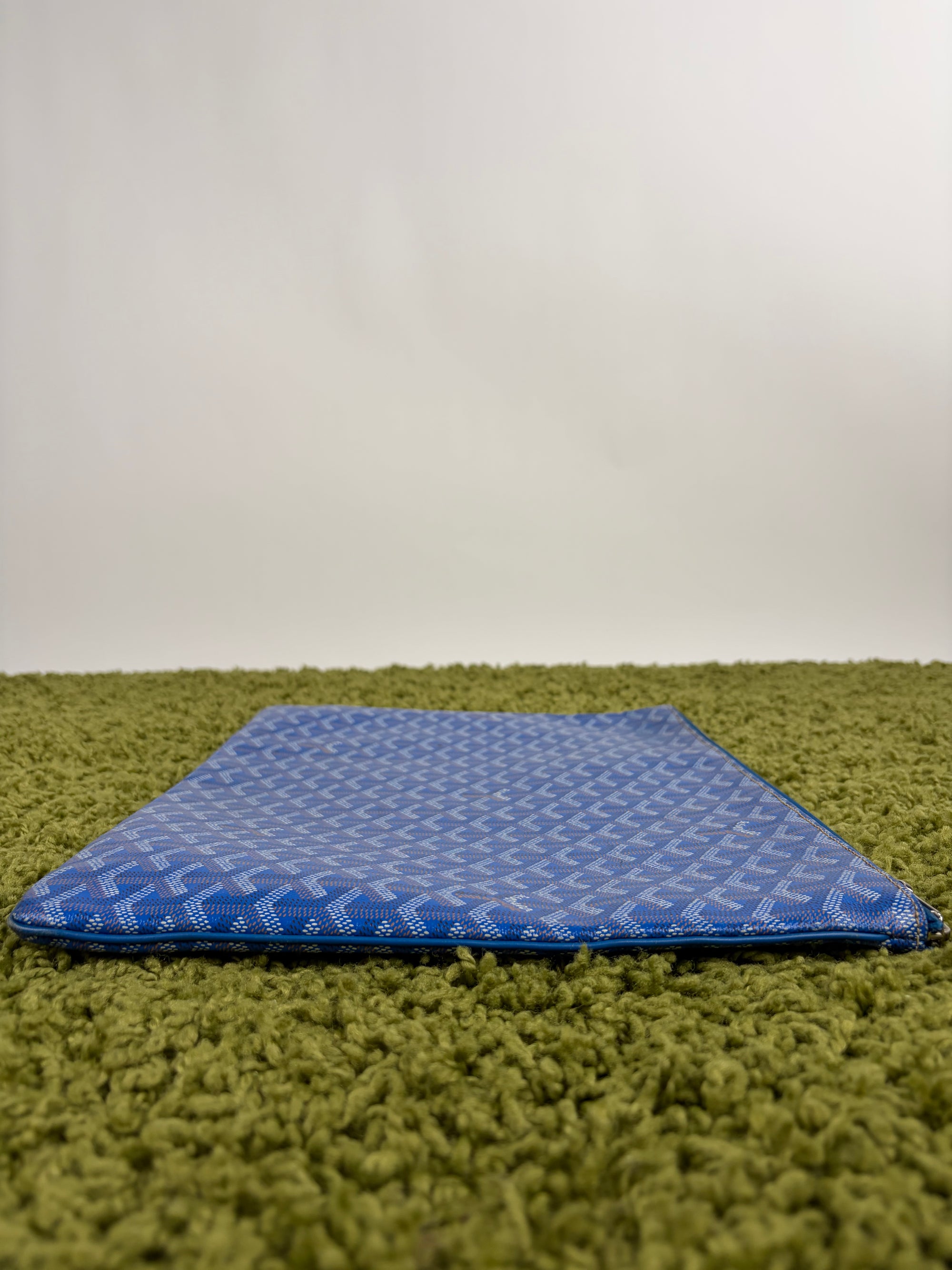 Pochette Goyard blu