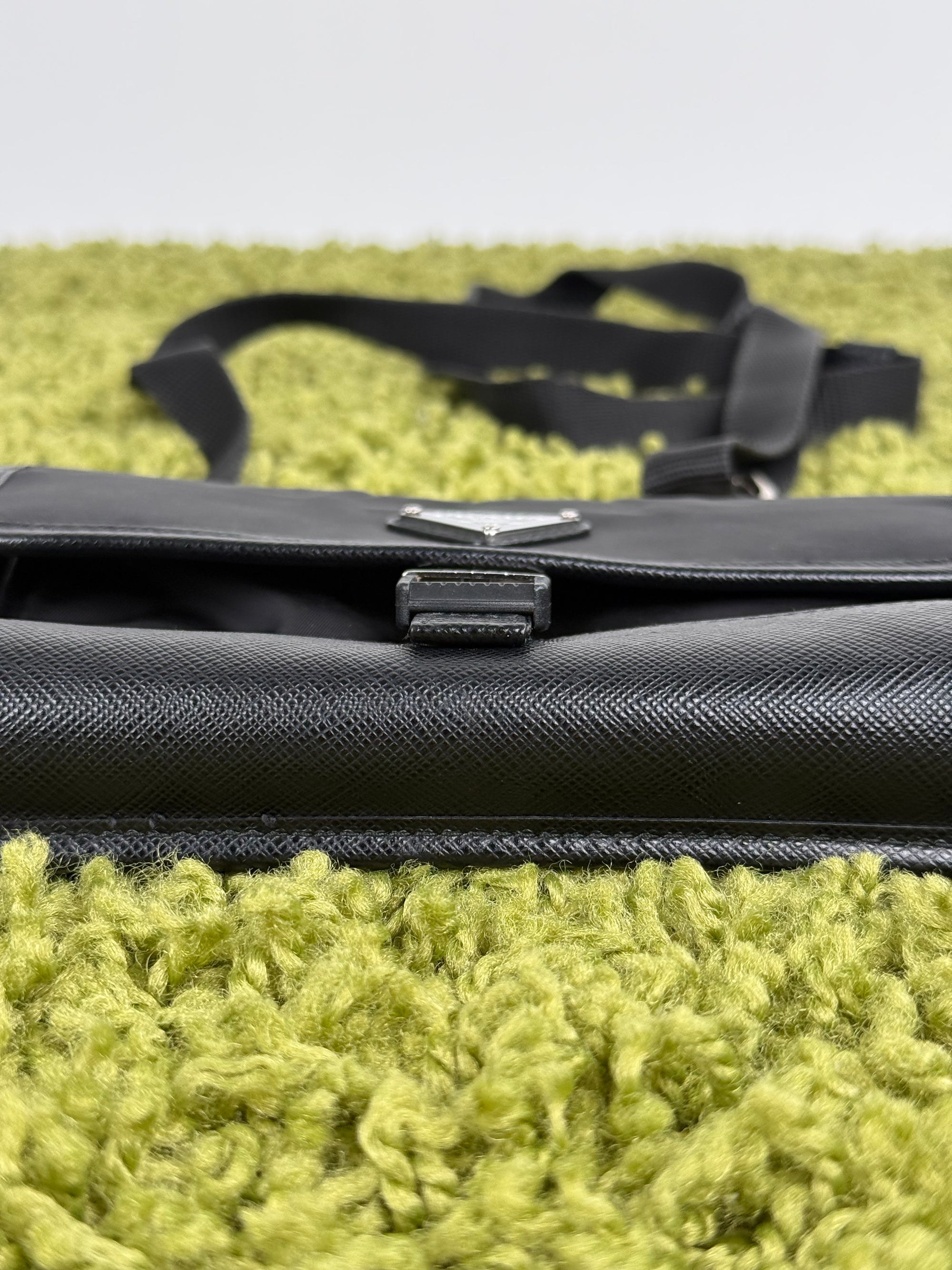 Porta Smartphone Prada in Re Nylon Nero