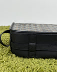Goyard Borsa a tracolla Belvedère PM in tela Goyardine Nero