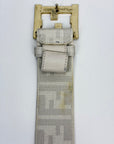 Cintura Fendi bianca