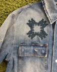 Giacca ma qua Amiri Appliquè In Denim L