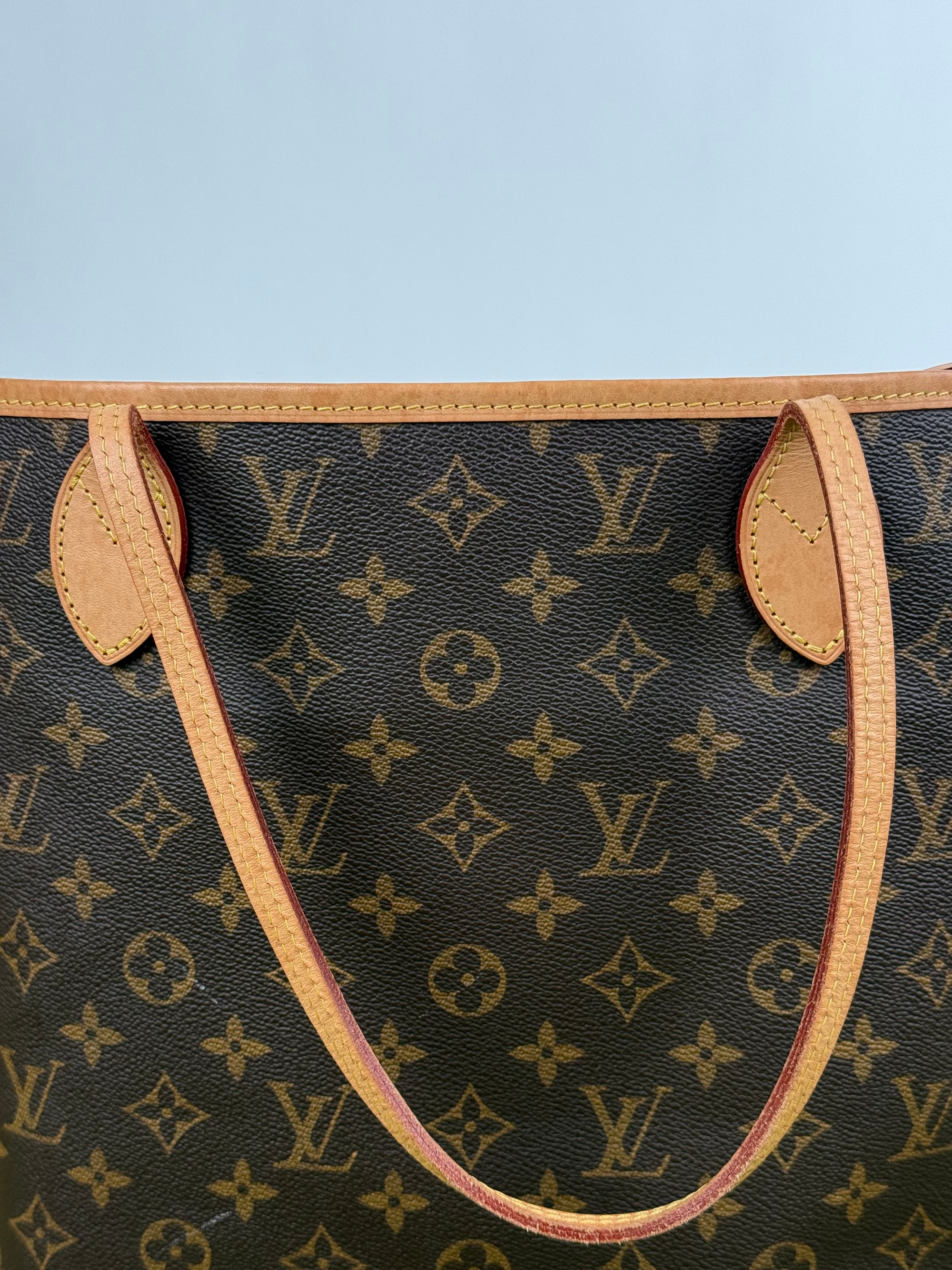 Borsa Neverfull GM Mon Monogram Louis Vuitton Marrone