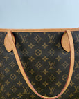 Borsa Neverfull GM Mon Monogram Louis Vuitton Marrone