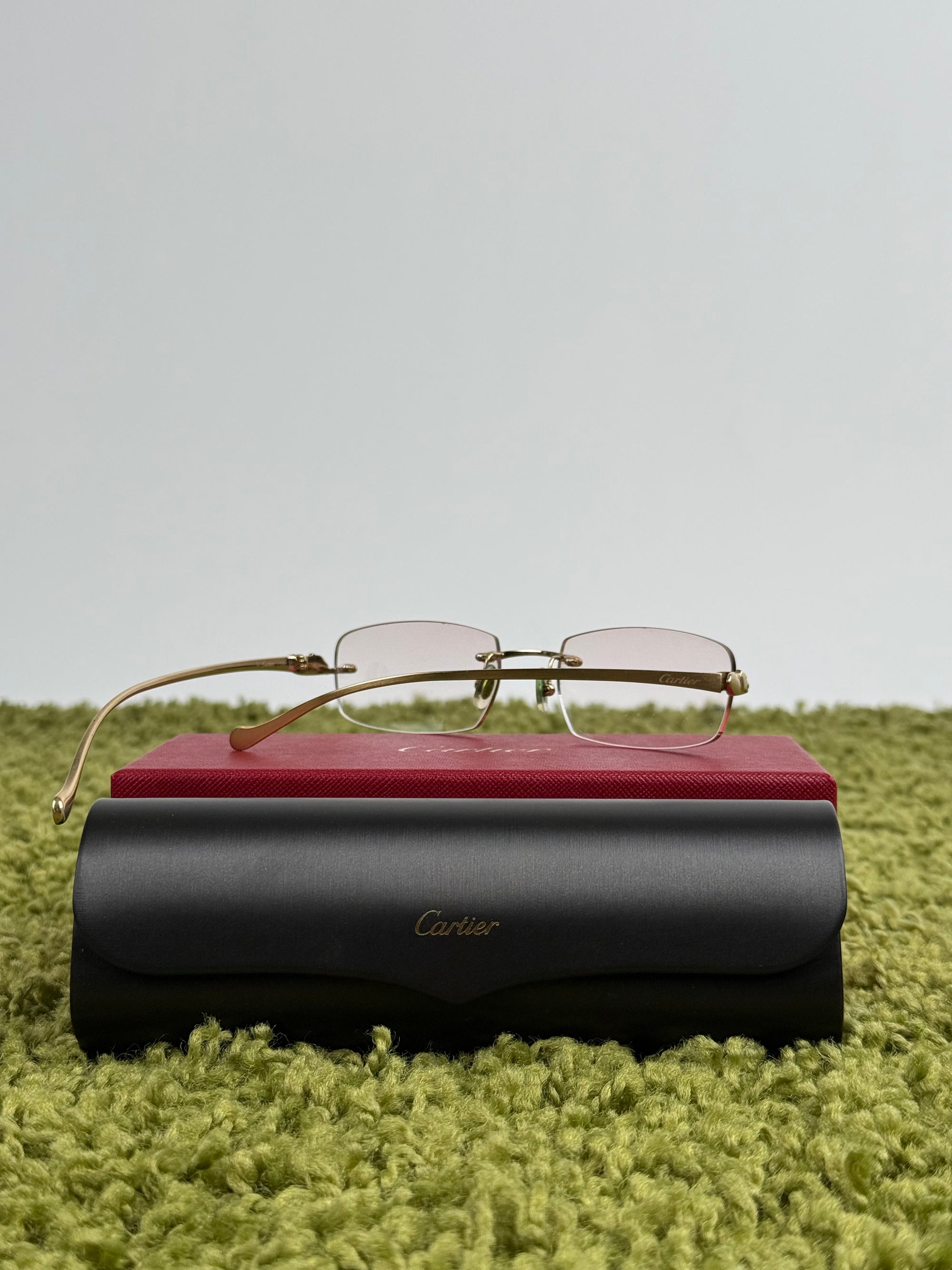 Occhiali Panthère de Cartier oro