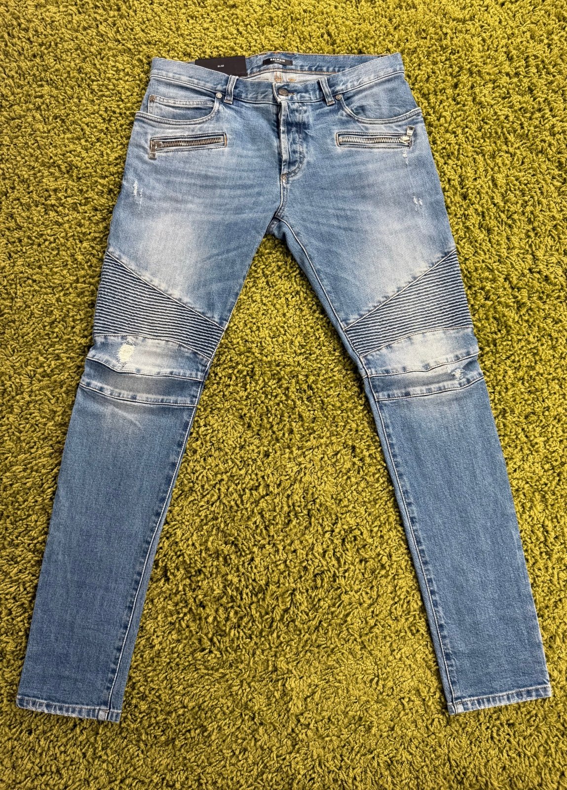 Jeans Biker Balmain 32 - Second Hand Di Fiore
