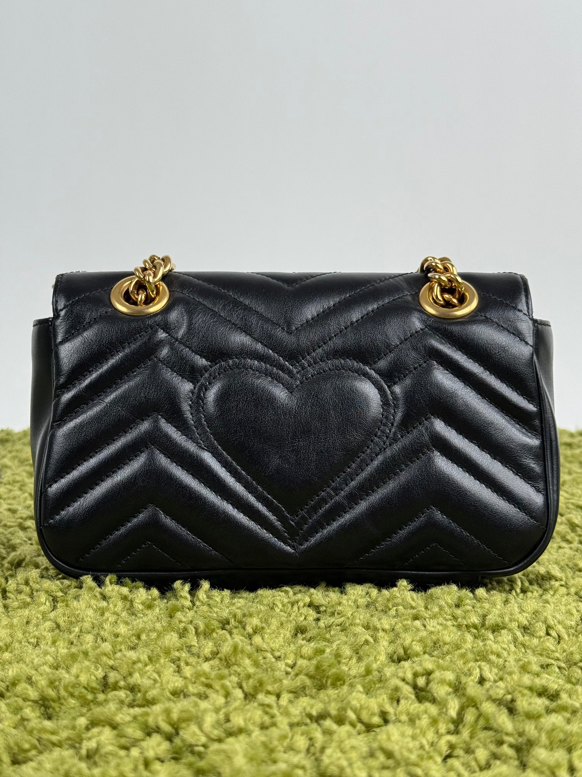 Borsa Gucci Marmont Matelasse Nera