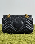 Borsa Gucci Marmont Matelasse Nera