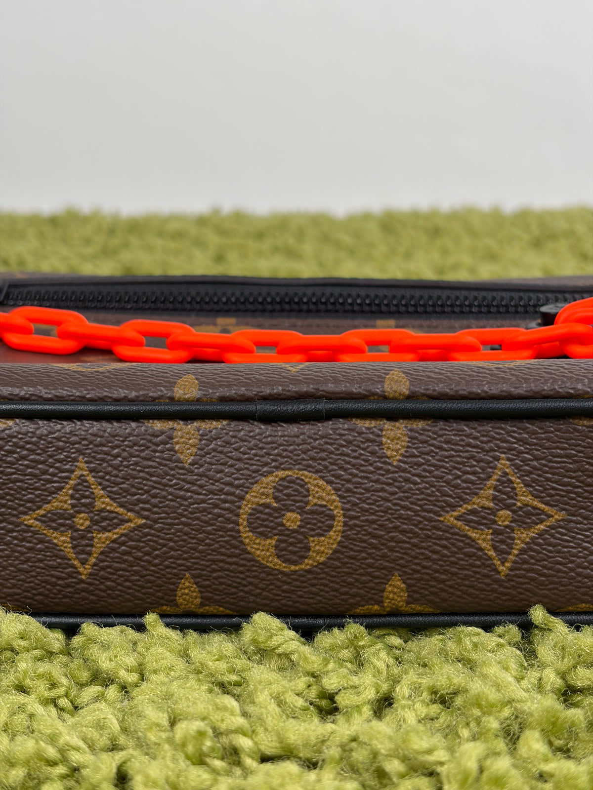 Pochette Louis Vuitton Volga Monogram SS19 Virgil Abloh marrone