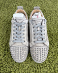 Christian Louboutin Spikes Low Grigia 42