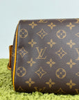 Beauty Case Louis Vuitton Marrone