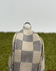 Pochette Accessories Louis Vuitton  in tela Damier Azur Bianca Monogram