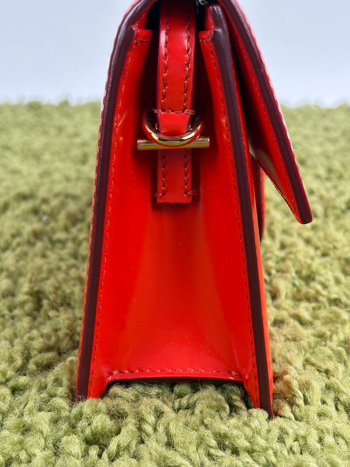 Borsa Jacquemus Le Bambino Long Rossa