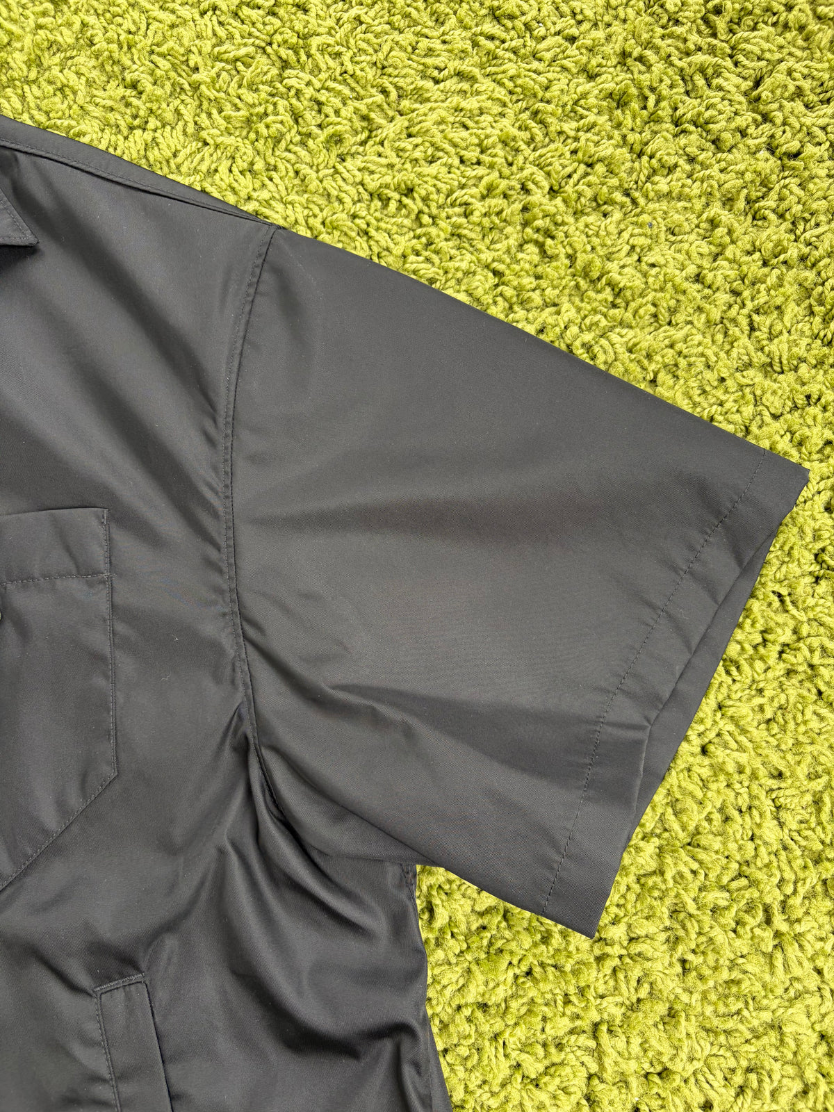 Camicia Prada in Re-Nylon Nero L