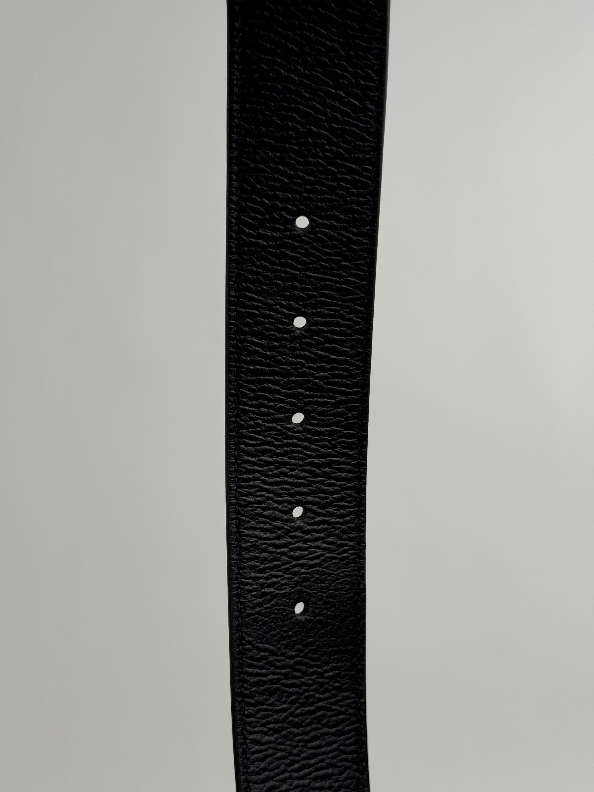 Cintura Gucci Nero Argento 105/42