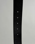Cintura Gucci Nero Argento 105/42