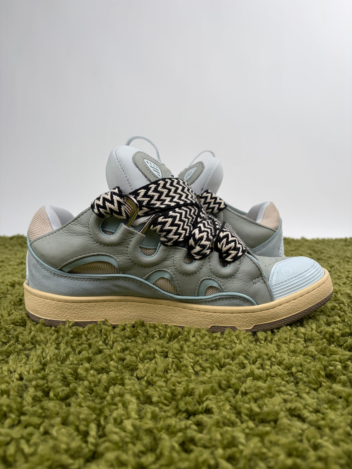 Lanvin Curb Sneaker Azzurra 43
