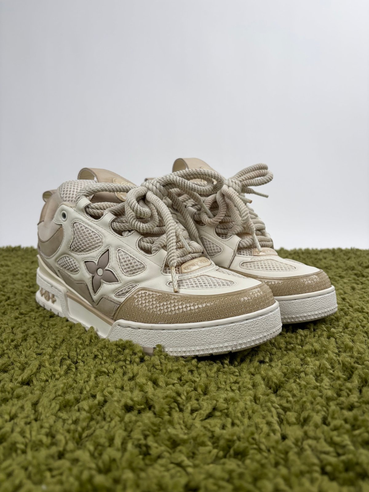 Louis Vuitton Skate Beige 7.5 - Second Hand Di Fiore