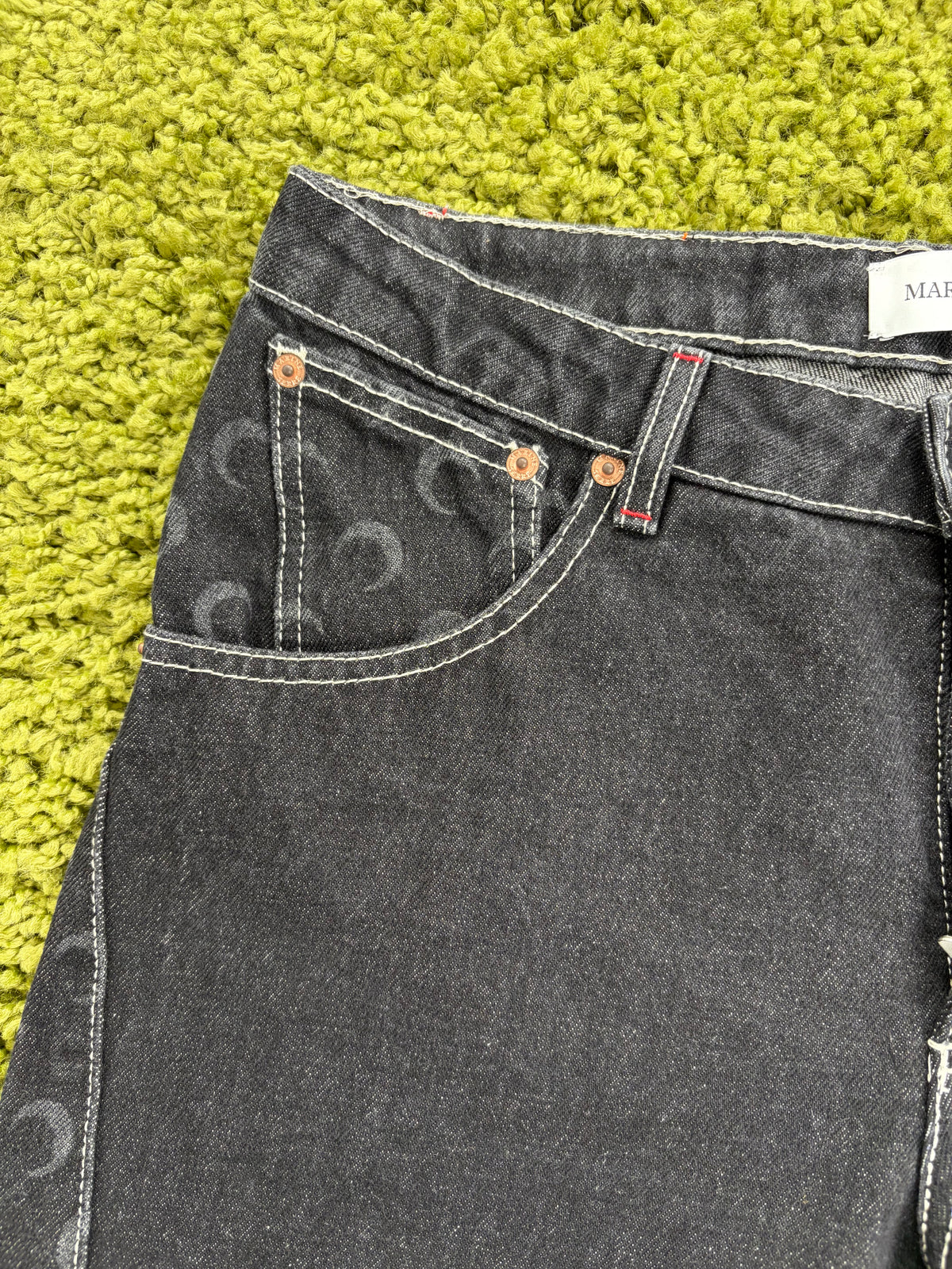 Jeans Marine Serre Nero 48
