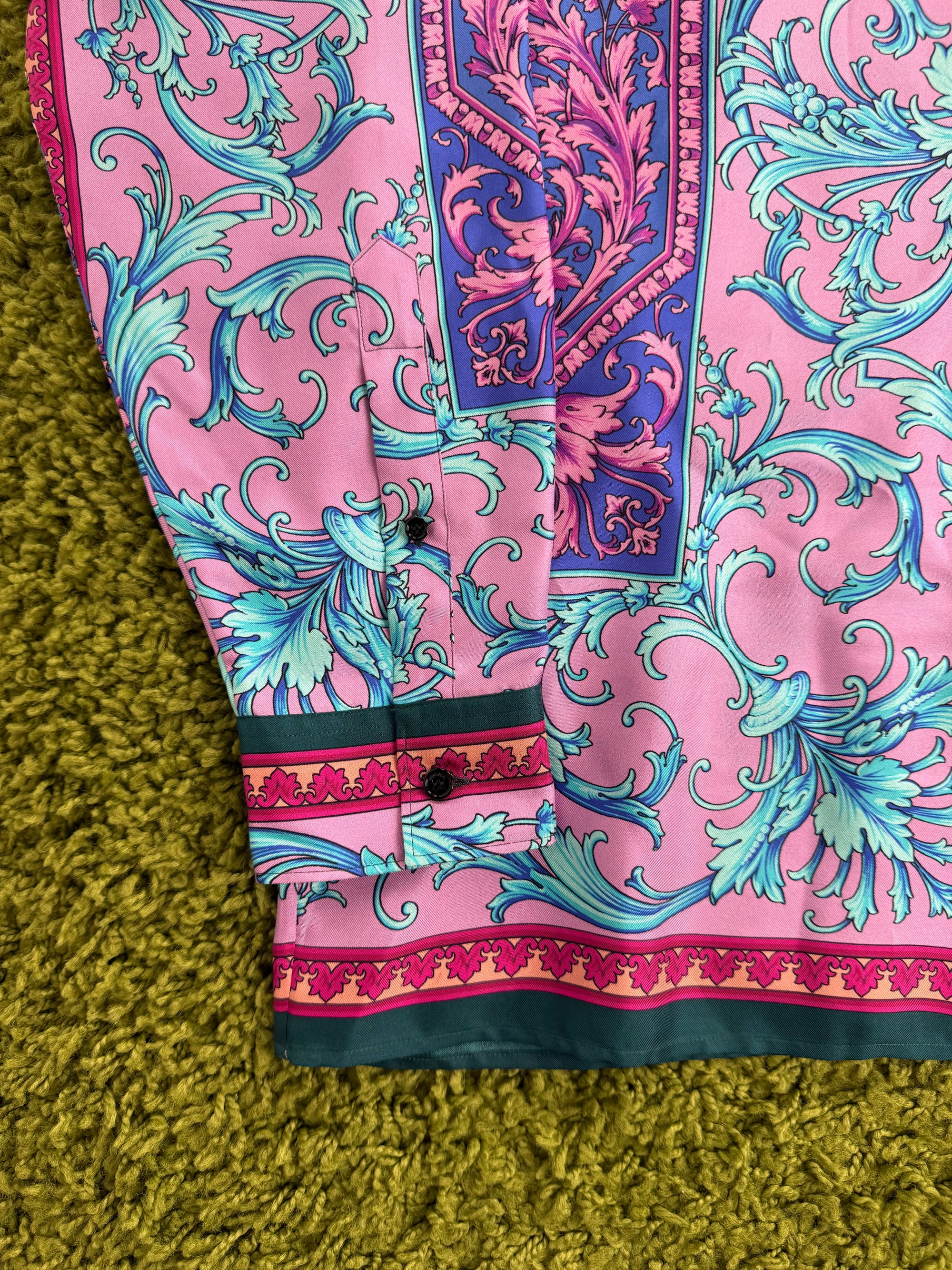 Camicia Le Pop Classique Gianni Versace Viola Multicolor 41