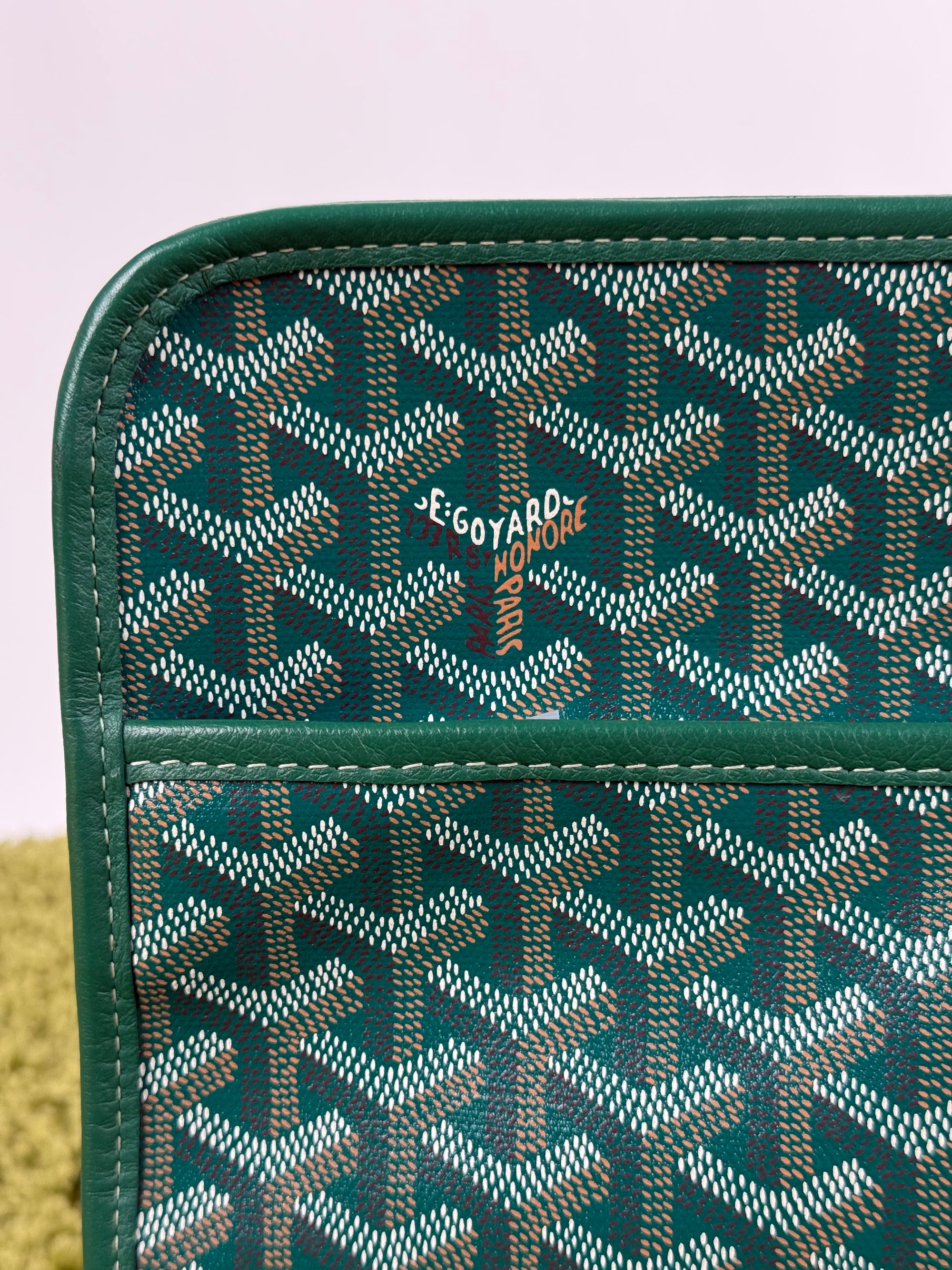 Beauty Case Goyard Jouvencè Verde