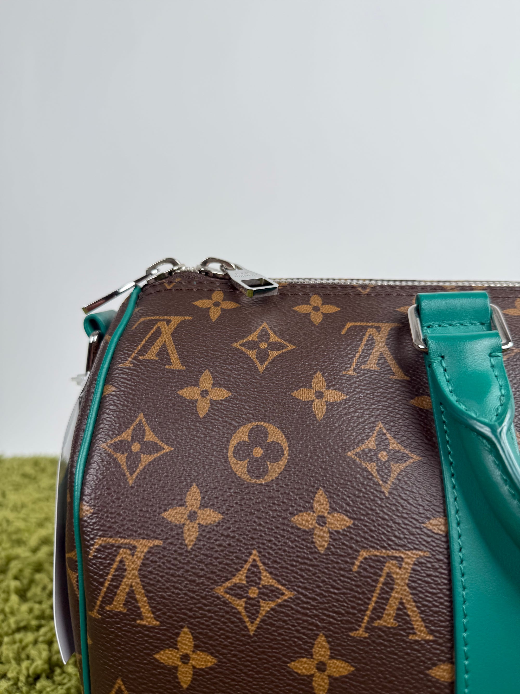 Borsone Keepall Louis Vuitton Baundoliere Marrone
