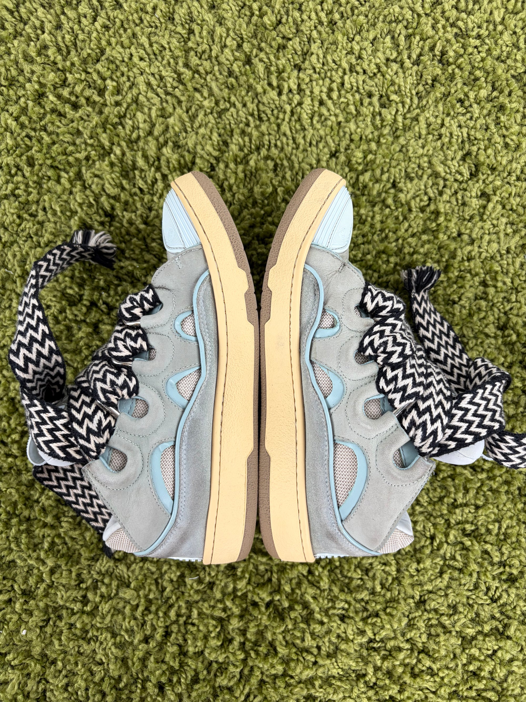 Lanvin Size 38 azzurre e grigie