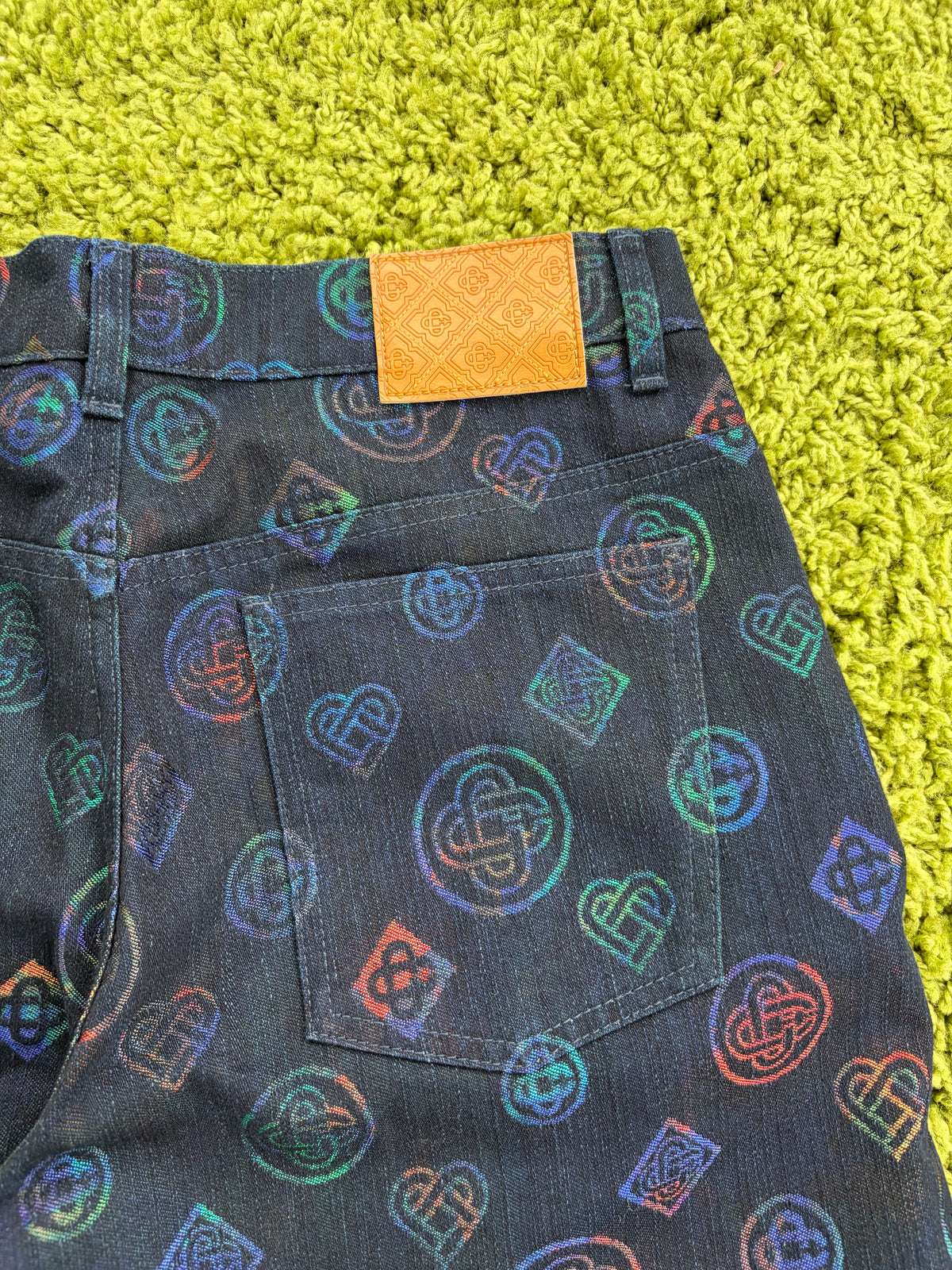 Jeans Casablanca Heatmap Monogram In Denim Multicolor 30