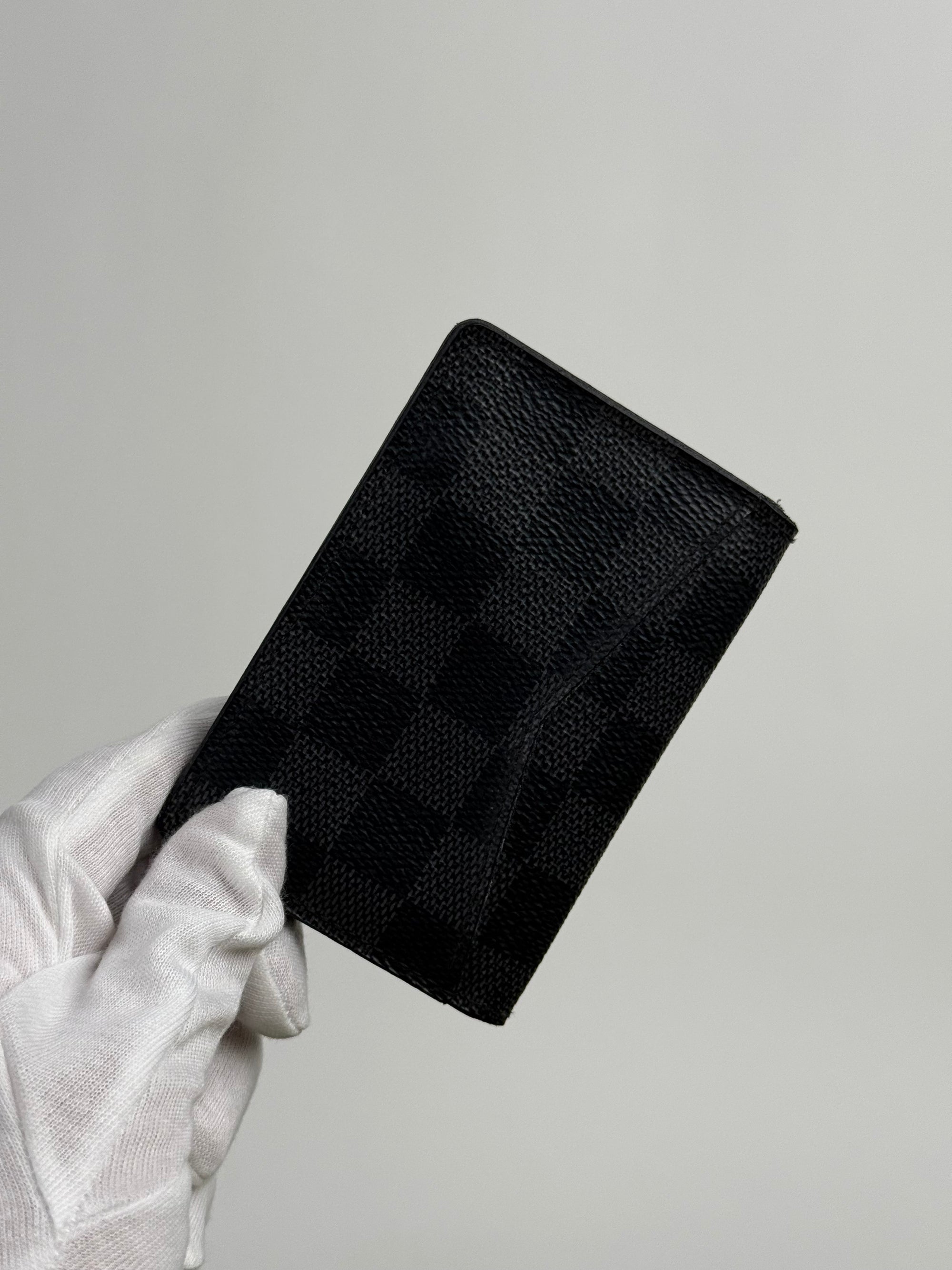 Portacarte Organizer Damier Louis Vuitton Nero