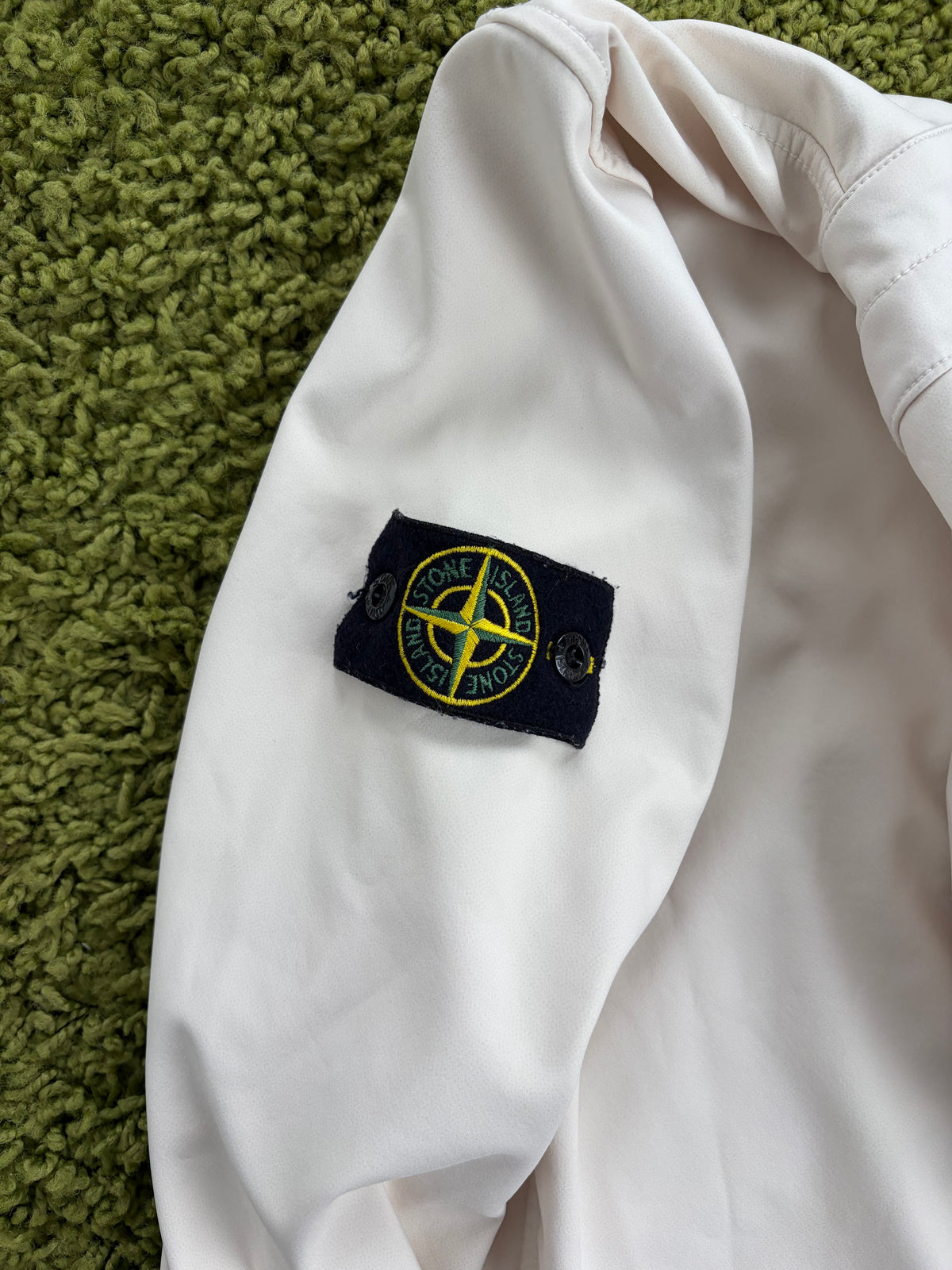Felpa Stone Island Crinkle Reps Bianca 14yrs S