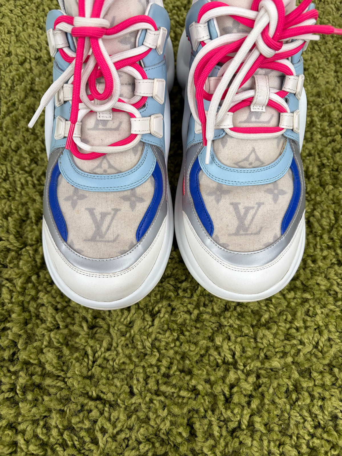 Louis Vuitton Archlight Bianca Multicolor 38.5