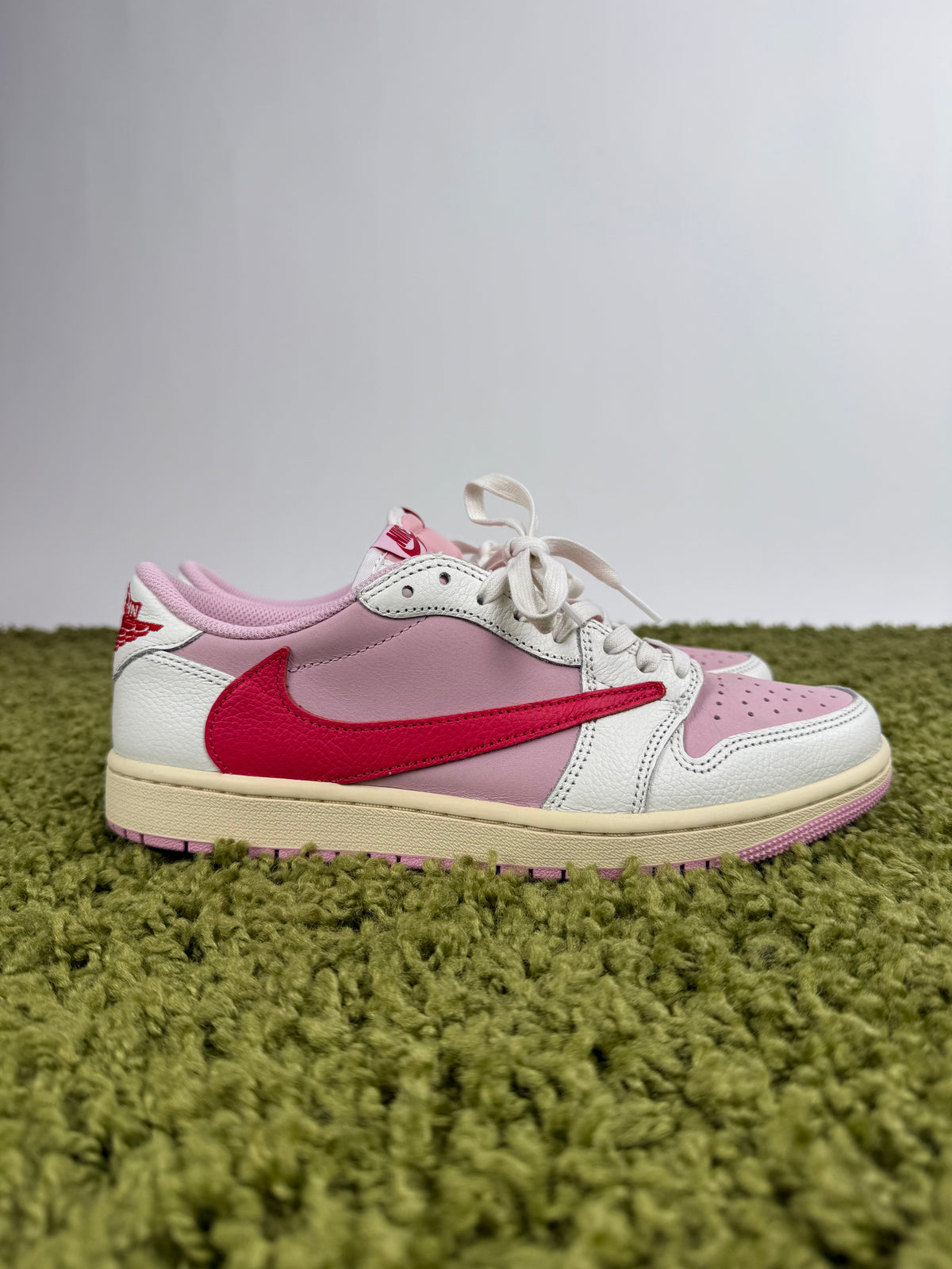 Air Jordan 1 Low X Cactus Jack Travis Scott Rosa Multicolor 42