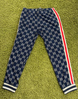 Pantalone Gucci Blu Multicolor L
