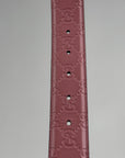 Cintura Gucci Rosa 100cm