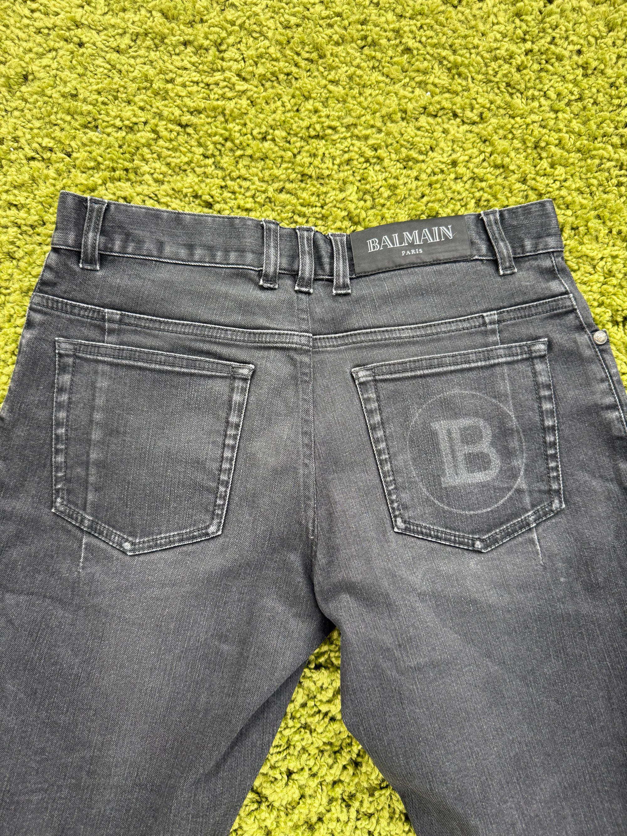 Jeans Balmain Nero 32